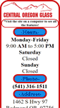 Mobile Screenshot of centraloregonglass.com